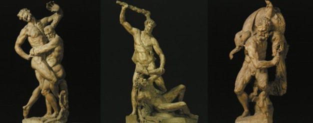 Labours of Hercules in Palazzo Vecchio