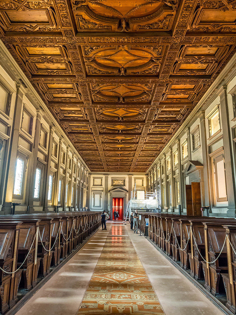 Productive the first Constitute The Laurentian Library in Florence, Italy