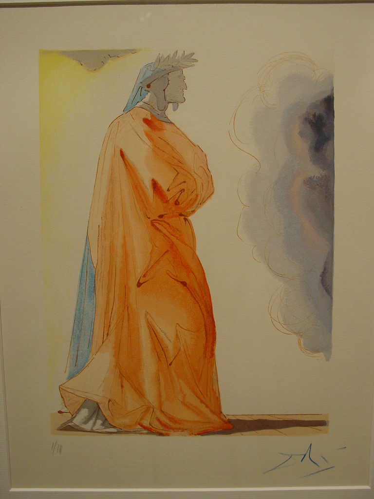 O Inferno de Dante na pintura ao estilo Dali · Creative Fabrica