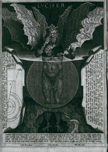 Dante's Inferno: the three-headed monster Lucifer - Leiden Special  Collections Blog