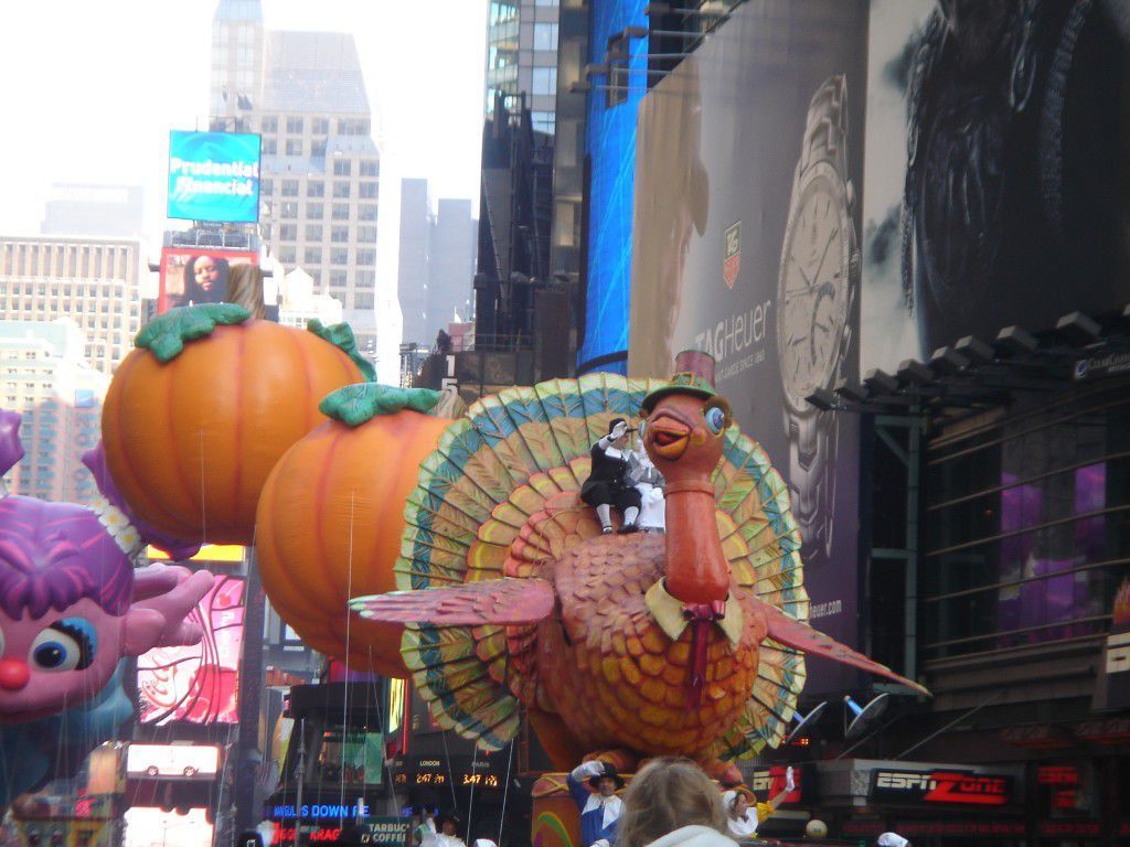 The Thanksgiving Dy parade in New York